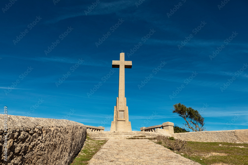 stone cross of San Salvador 