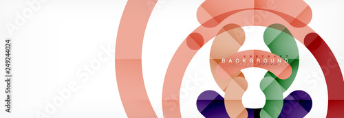 Circular lines design background