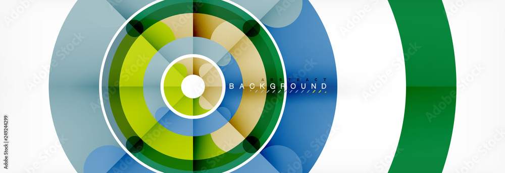 Line design circles abstract background Line design circles abstract background