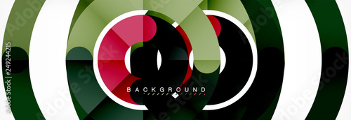 Circular lines design background