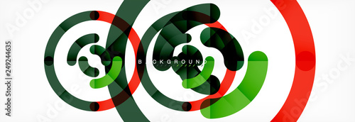 Circular lines design background