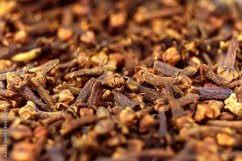 clove dried spicy herb for food aroma