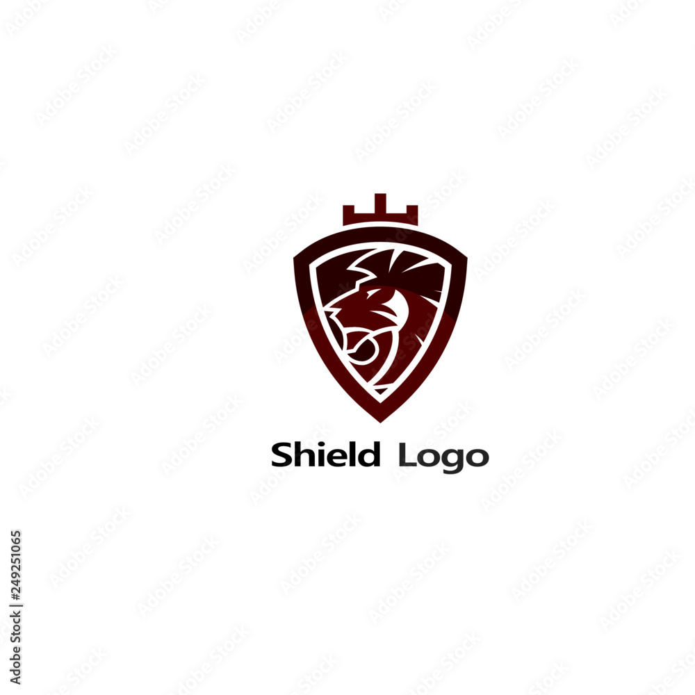 Abstract Shield Logo Template Abstract Shield Logo Template