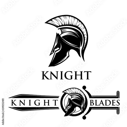 Knight blades  helmet