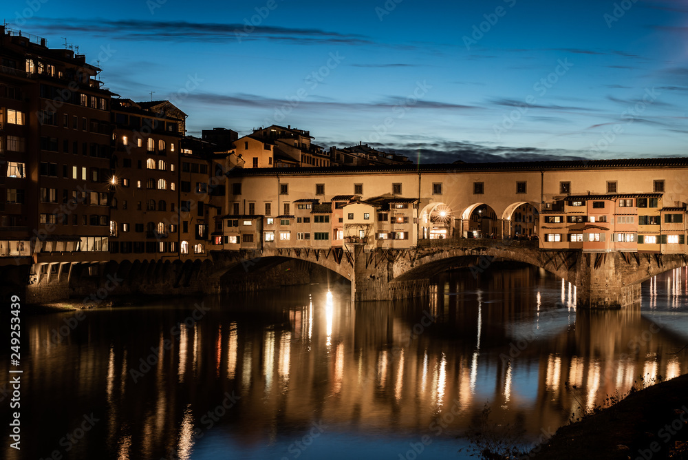 Obraz premium Most złotników - Włochy- Florencja