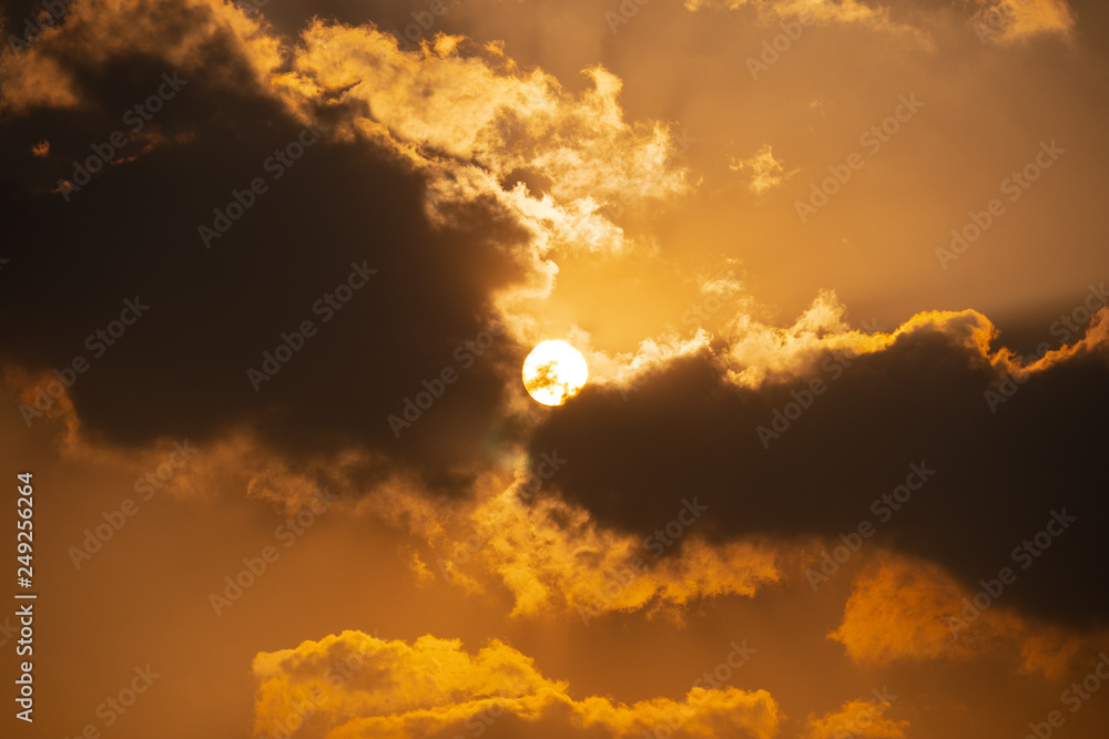 Dramatic sky over eastern Saudi Arabia Dramatic sky over eastern Saudi Arabia
