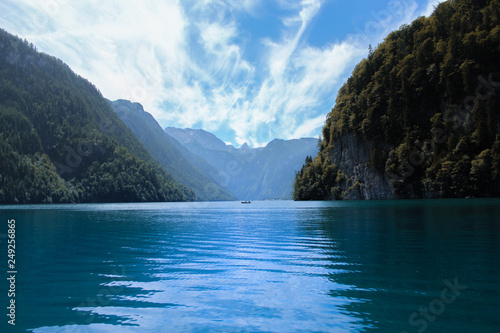 Wide open Koenigssee, Bavaria