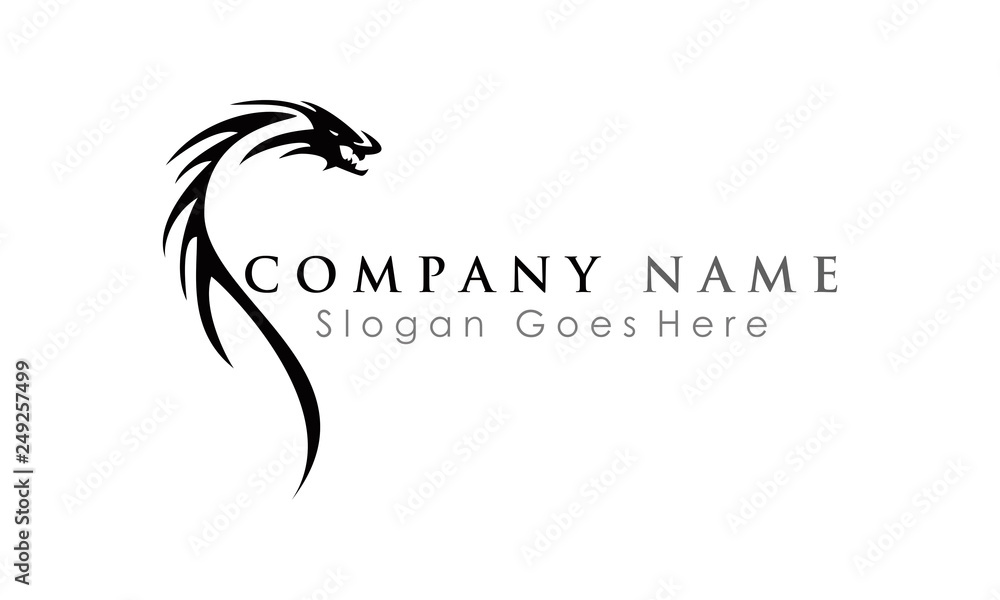 dragon vector logo