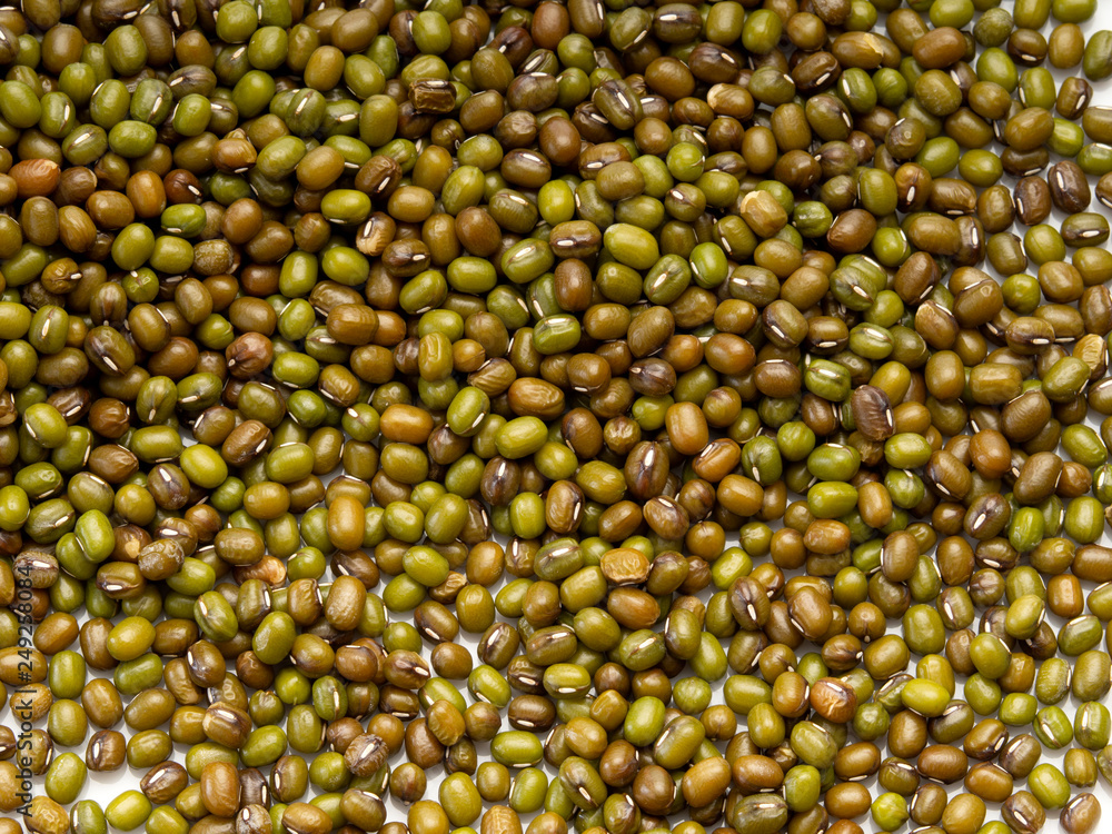 Green bean or mung bean background Green bean or mung bean background
