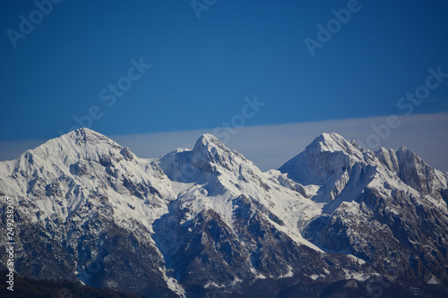 winter begins in the highest mountains