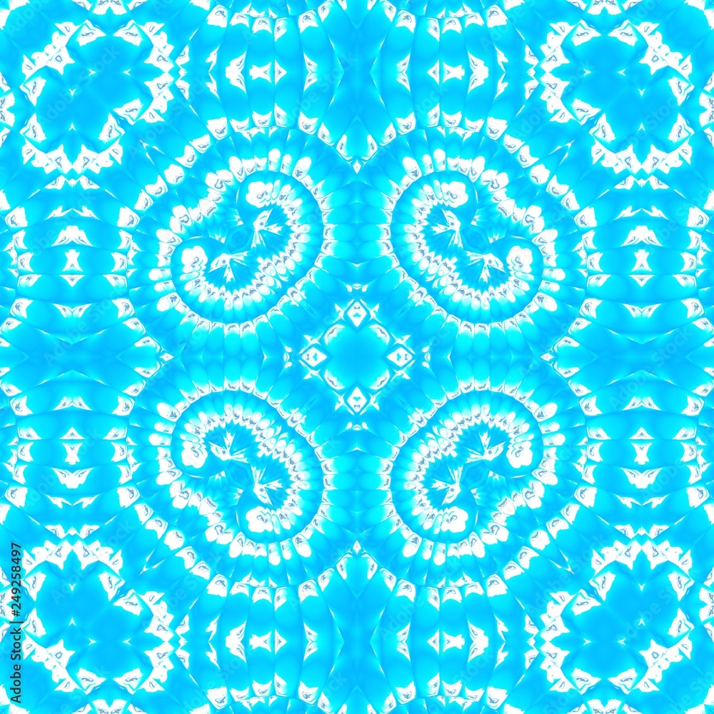 blue cloud sky kaleidoscope pattern. design. blue cloud sky kaleidoscope pattern. design.