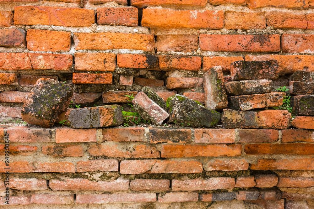 Naklejka premium Old Brick Wall Texture