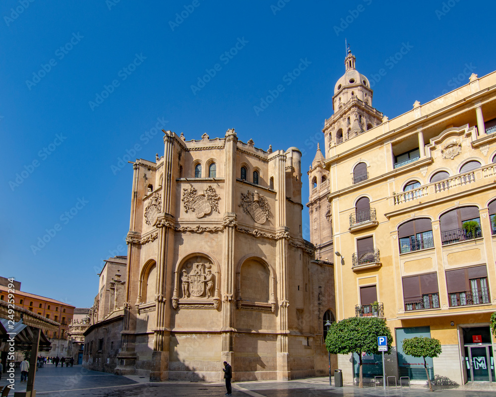 The Cathedral of Murcia in Spain