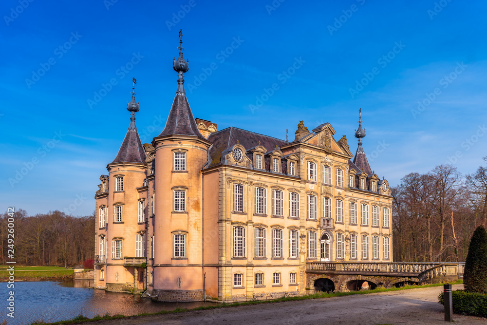 The Castle of Poeke in Belgium