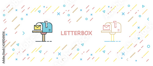 LETTERBOX ICON CONCEPT