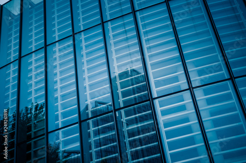 Wallpaper Mural Close-Up of Modern Office Buildings in city of China. Torontodigital.ca