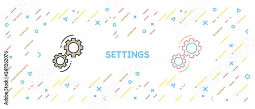 SETTINGS ICON CONCEPT
