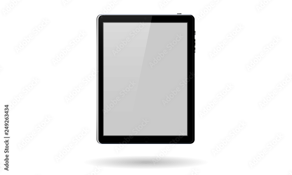 tablet pc isolated on white background tablet pc isolated on white background