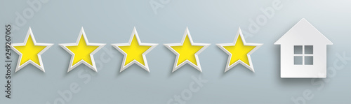 House 5 Yellow Stars Header