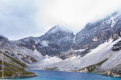 Scene of the Danzhen lake (know as 