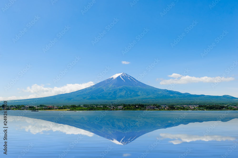 Mt.Fuji with reflection