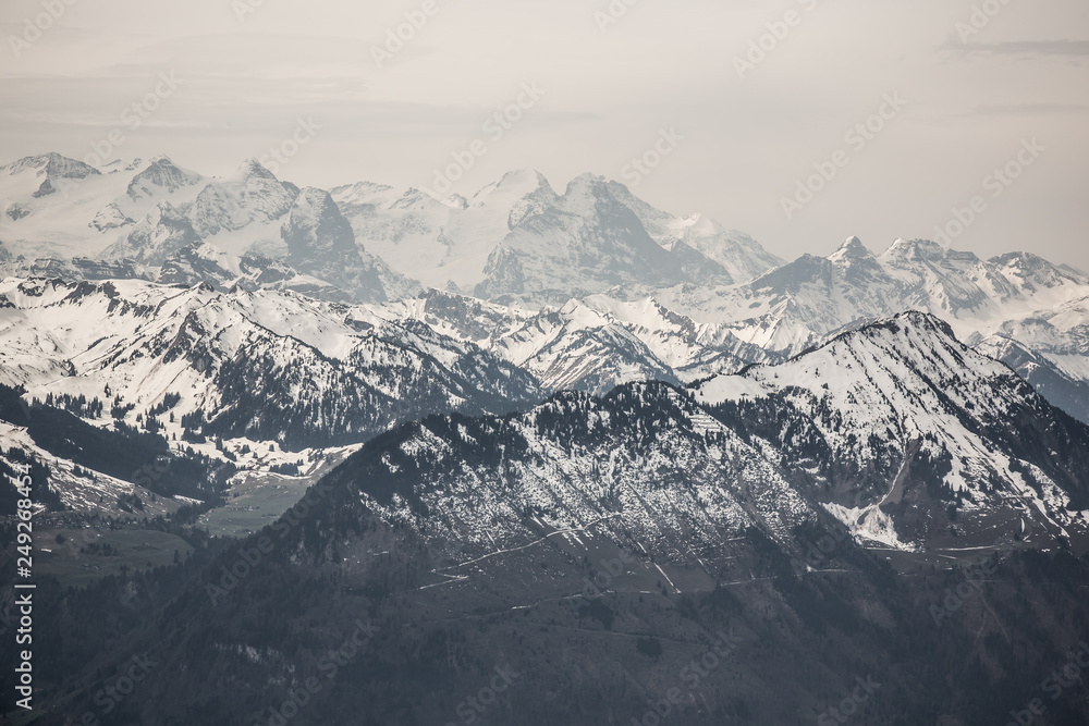 Massif View at Mount. Rigi - Arth, Switzerland