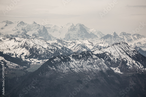 Massif View at Mount. Rigi - Arth, Switzerland © Piith Hant