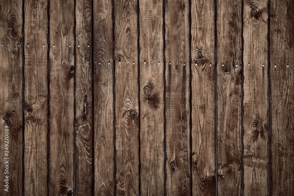 Fototapeta premium Old vintage wood texture background.