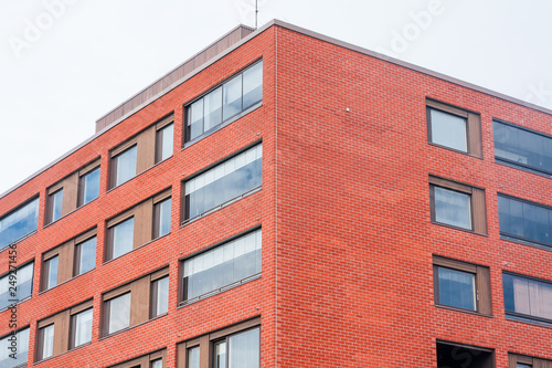 Multi-storey building in Kouvola, Finland. Apartment building