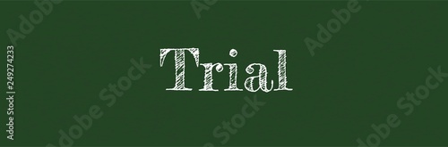 Trial word concept