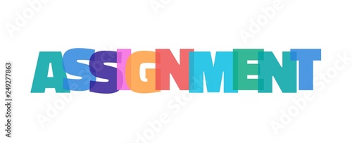 Assignment word concept
