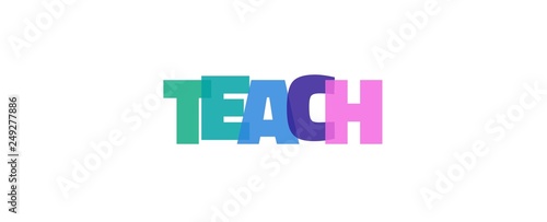 Teach word concept