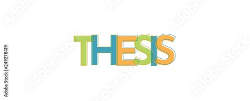 Thesis word concept