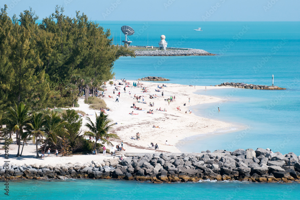Obraz premium Key West Town Beach
