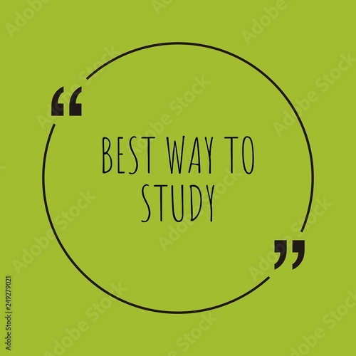 Best way to study word concept