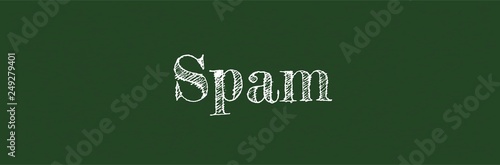 Spam word concept