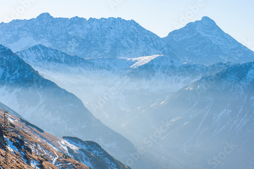 Tatra mountains in winter - Kasprowy Wierch