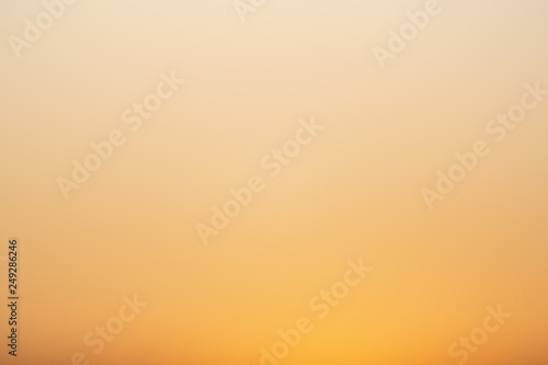 Wallpaper Mural abstract blurred orange color gradient of sunset sky. abstract background, no generate color. natural colors. Torontodigital.ca