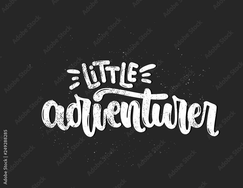 little adventurer poster for kids room