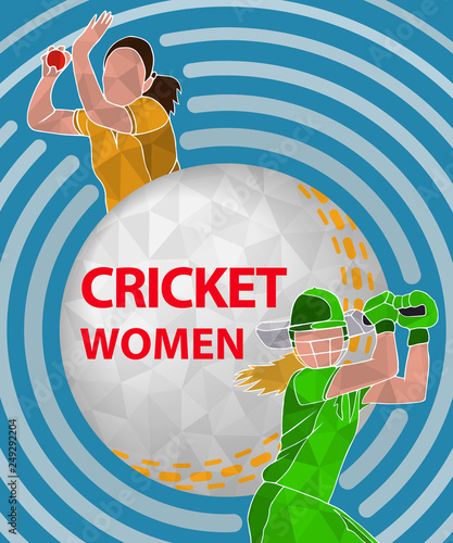 Cricket women poster 2