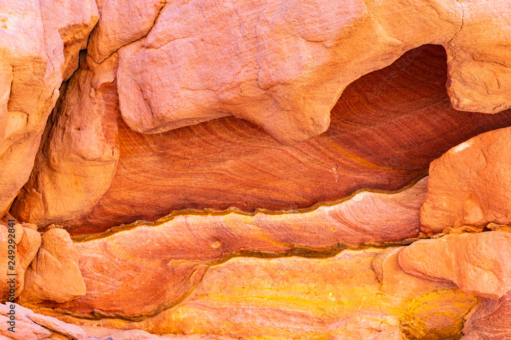 Coloured Canyon is a rock formation on Sinai peninsula. Sights of Nuweiba, Egypt. Coloured Canyon is a rock formation on Sinai peninsula. Sights of Nuweiba, Egypt.