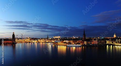 Photography stockholm by night