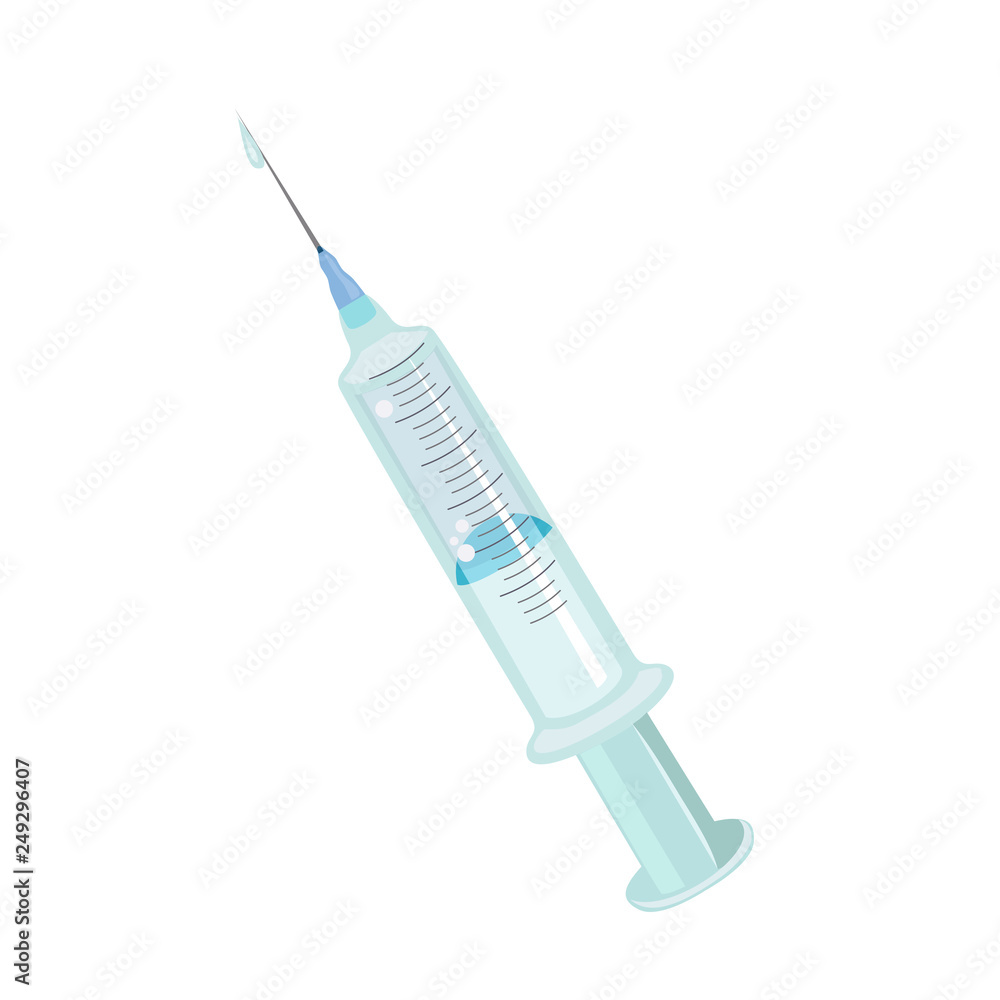 disposable syringe. medical device disposable syringe. medical device