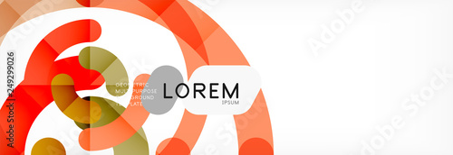 Circular lines design background