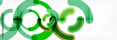 Circular lines design background