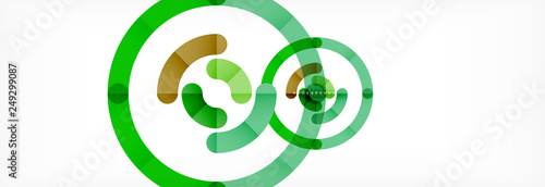 Circular lines design background