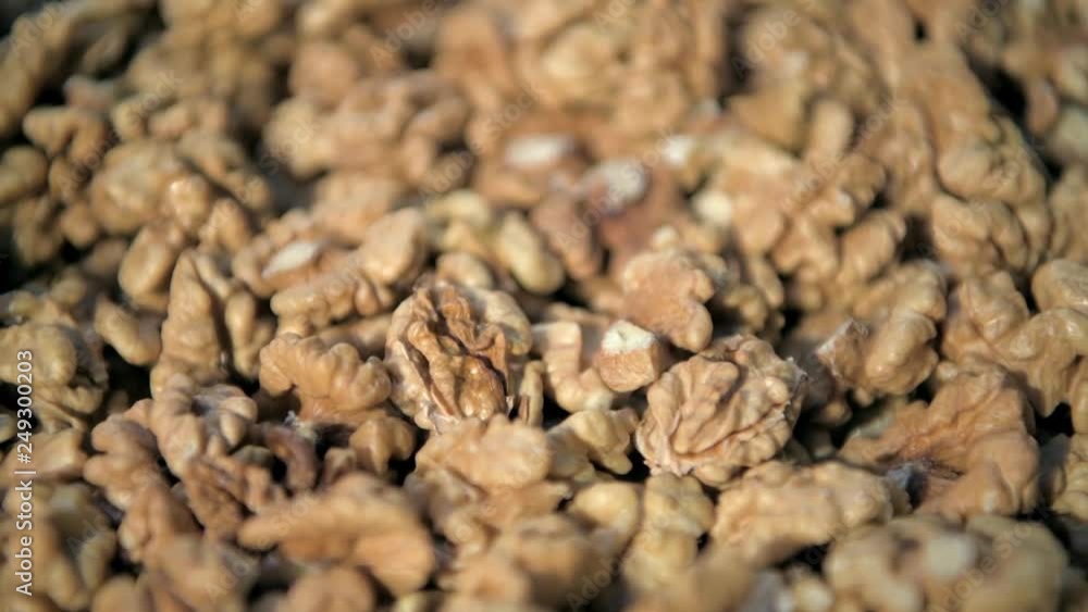Walnuts sold in spice market at Turkey. Background of walnuts Walnuts sold in spice market at Turkey. Background of walnuts