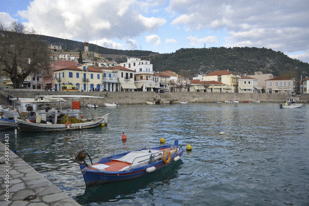 Nafpaktos Port Greece