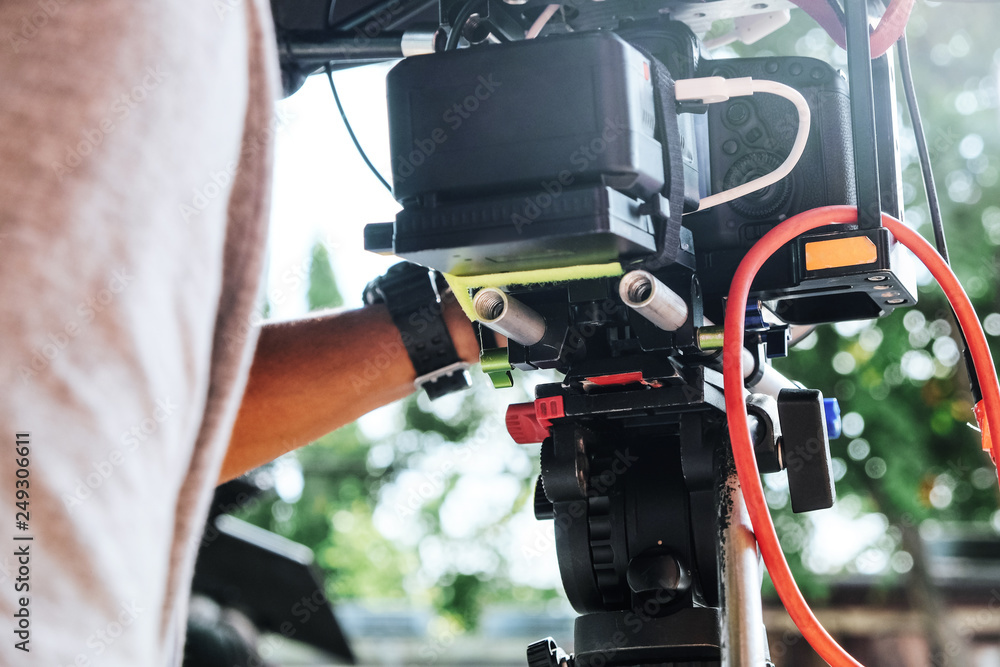 Film Crew, Behind the scenes background Film Crew, Behind the scenes background