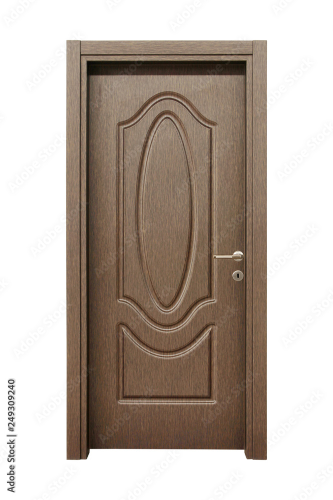 Modern wooden interior door